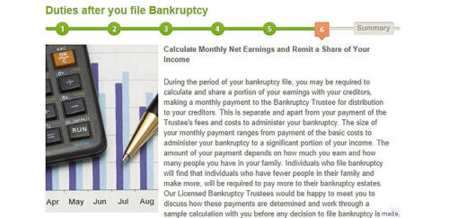 How to File Bankruptcy Step 6